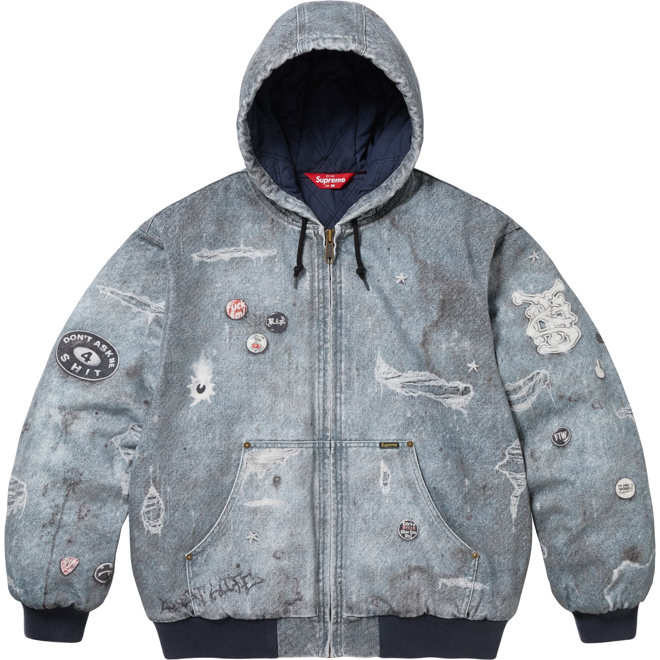 HJR Trompe L'oeil Hooded Work Jacket view 5
